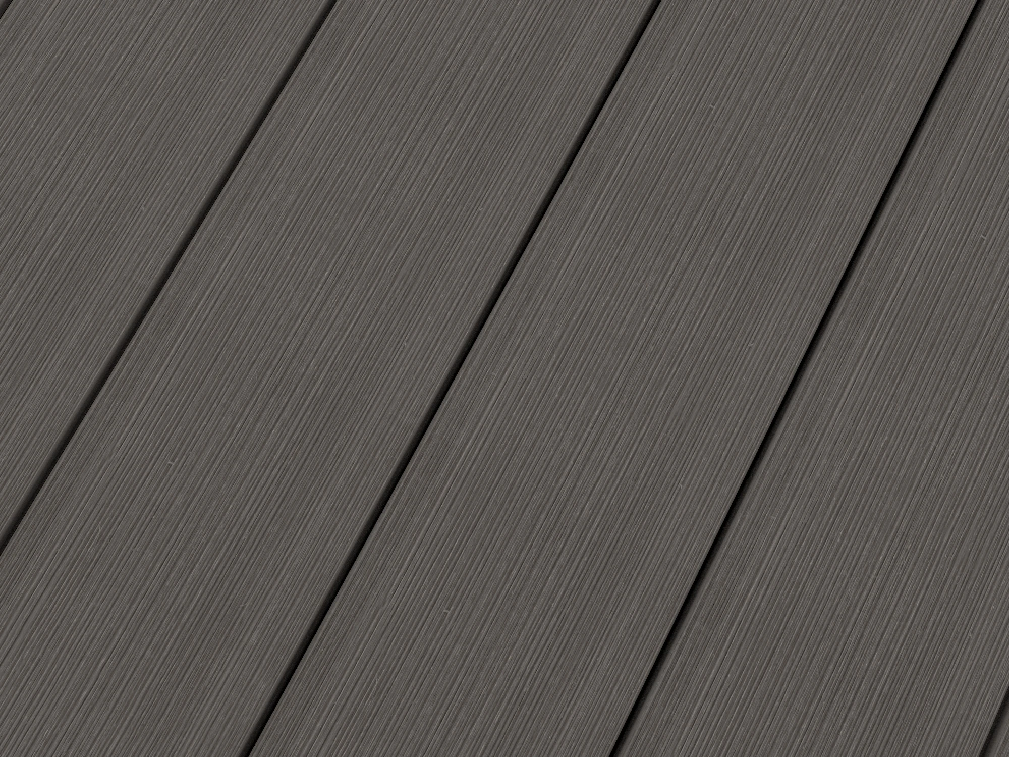 Composiet Vlonderplank 2.3 x 13.8 cm (23 x 138 mm) Enkelzijdig Donkergrijs - Lengte 400 cm - Afbeelding 2